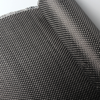 6K 320g/m2 Plain Carbon Fiber Woven Fabric Carbon Yarn Weave Cloth
