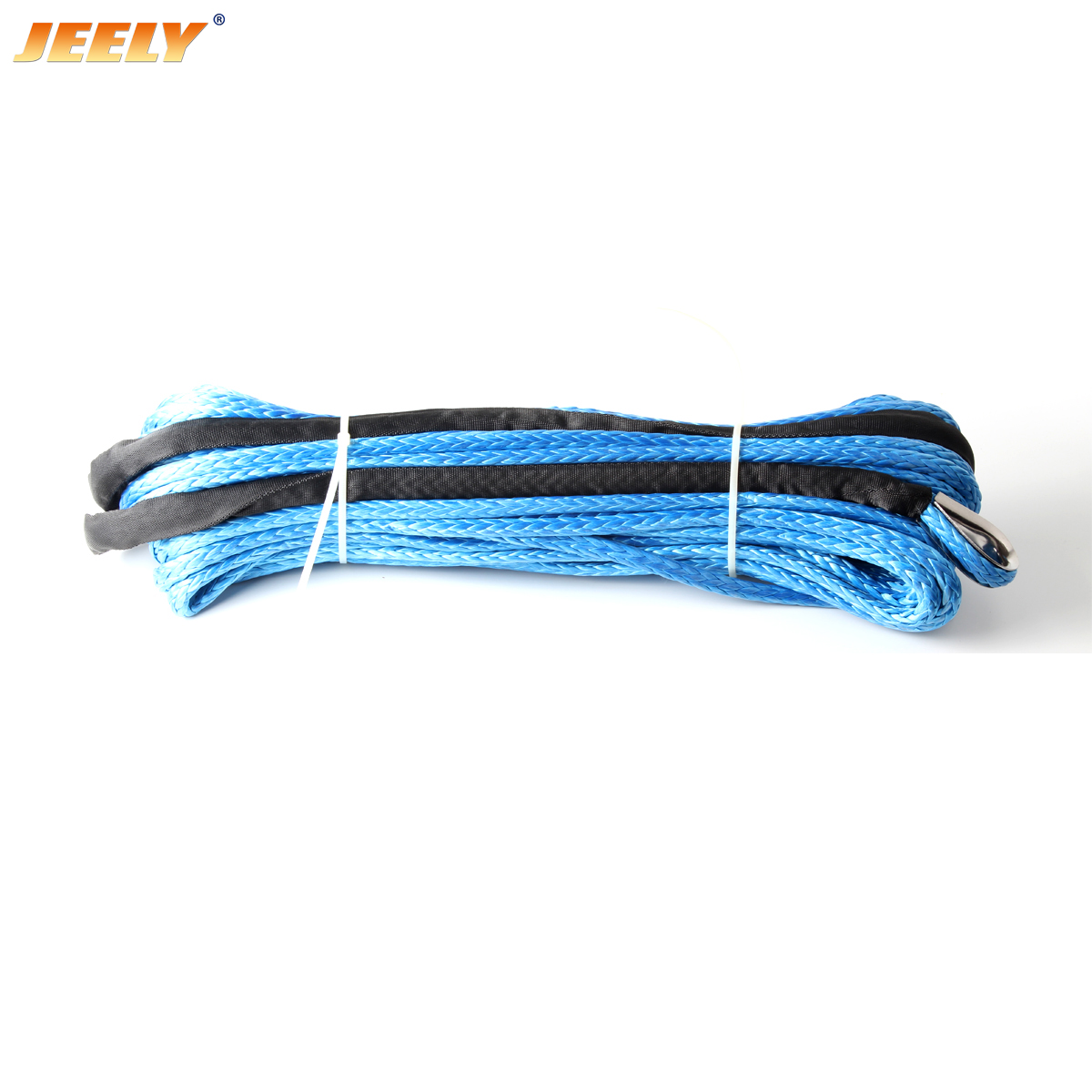 9MM*30Meter 12-strand Braid UHMWPE Synthetic Towing Winch Rope with Thimble