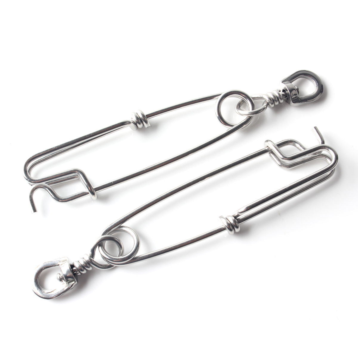 304 Stainless steel longline fishing clips snap with swivel