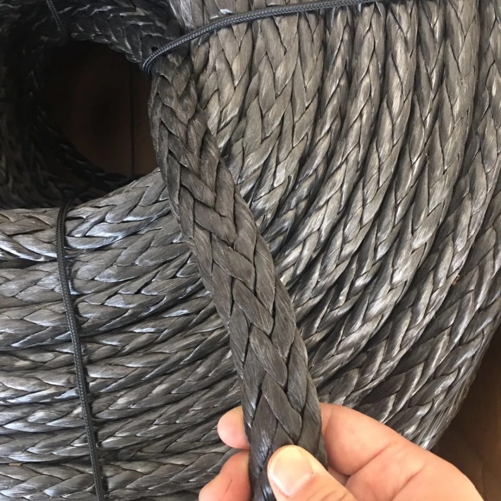 18mm UHMWPE synthetic winch rope