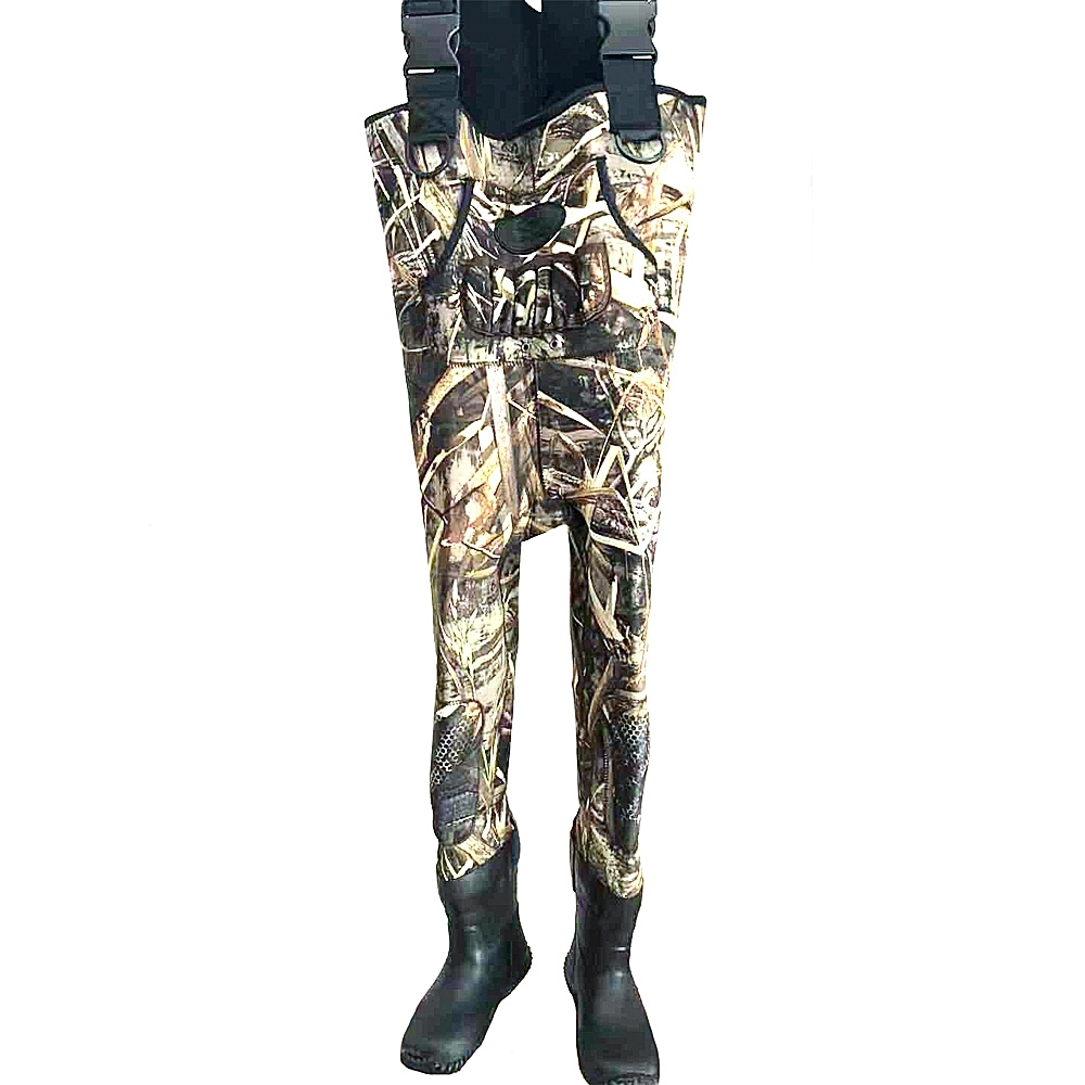 Waterproof Various Size Adult Camouflage Neoprene Breathable Fishing