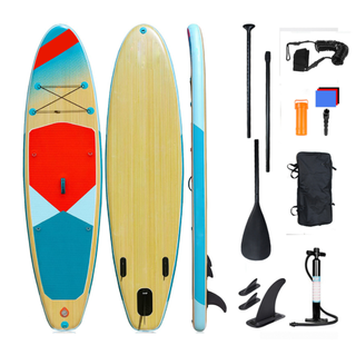 Wood Texture inflatable Stand Up Paddle SUP board sup boards inflatable