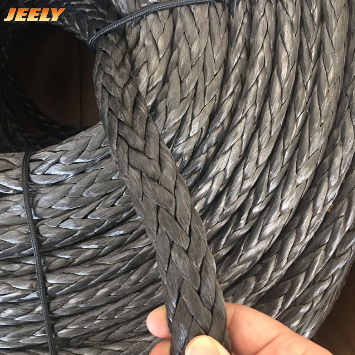 18mm UHMWPE synthetic winch rope