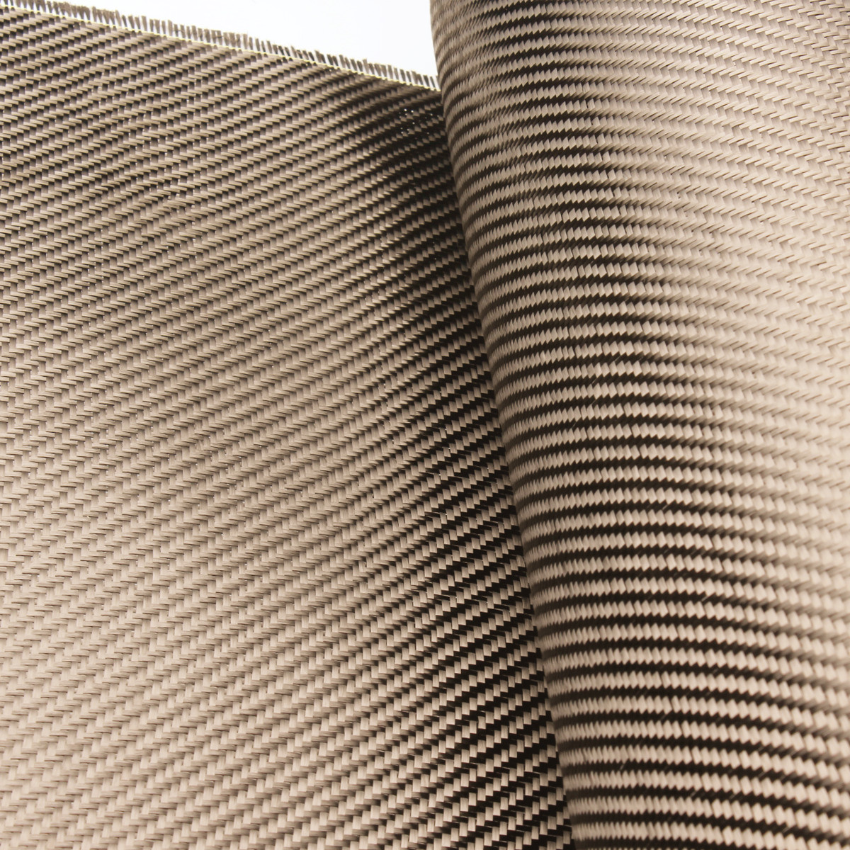 Fireproof twill woven basalt fiber fabric