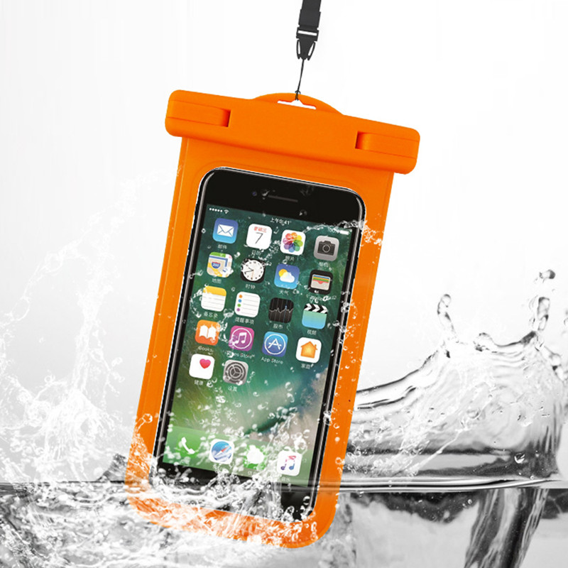 PVC Clear Waterproof Phone Dry Bag For Diving Swimming - Buy waterproof ...