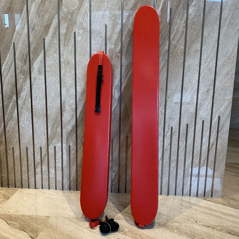1m/1.3m Foam Material Spearfishing Diving Paddle Swimming Rescue Board