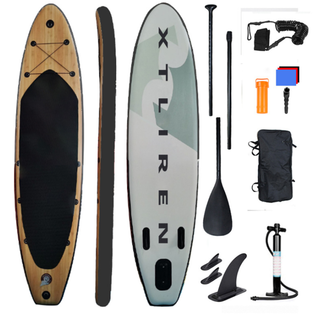Dual Layer PVC SUP Board inflatable pump stand up paddle board