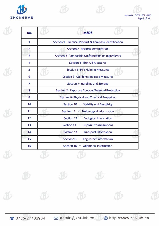 MSDS3